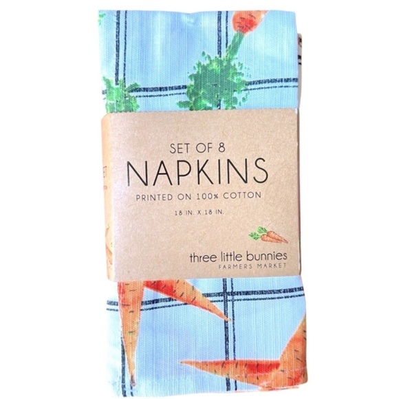 NEW 100% Cotton Napkins - Picture 1 of 4